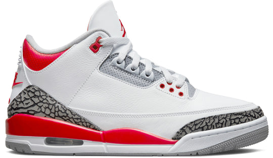  Jordan 3 Retro Fire Red 2022 Uomo Rosso