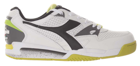  Diadora Scarpe Rebound Ace White Black Lime Punch Uomo Bianco