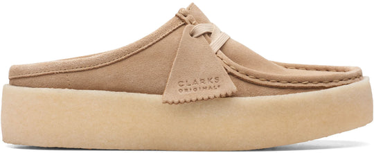  Clarks Original Mocassini Wallabee Cup Low W Tan Clarks Originals Donna Beige