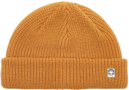  Obey Cuffia Micro Beanie Satin Brass Special_unisex Arancione