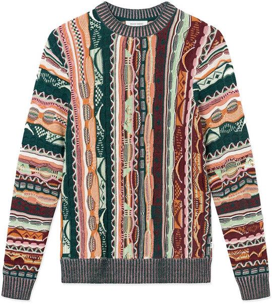  Wood Wood Maglione Beckett Knit Jumper Multicolor Uomo Multicolore