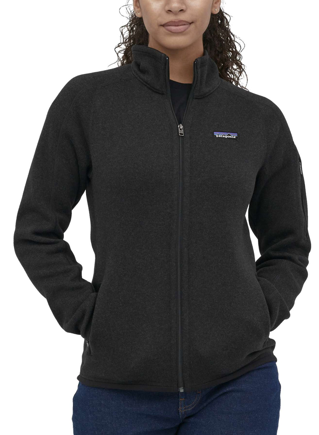  Patagonia Felpa Women's Better Sweater Fleece Jacket Black Nero Donna - 2