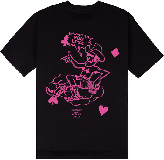  Pas De Mer T-shirt Poker Black Uomo Nero