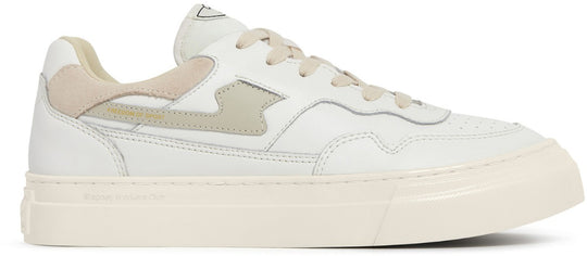 Stepney Workers Club Scarpe Pearl S-strike Leather White Putty Special_unisex Bianco