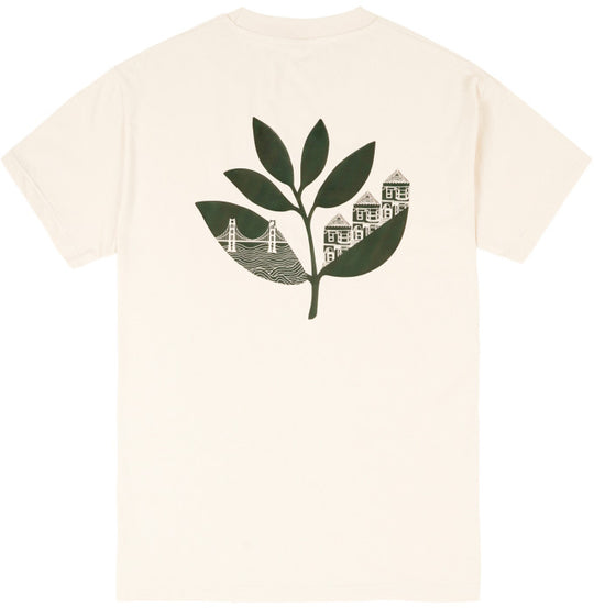  Magenta Skateboards T-shirt Sf Plant Tee Natural Uomo Beige