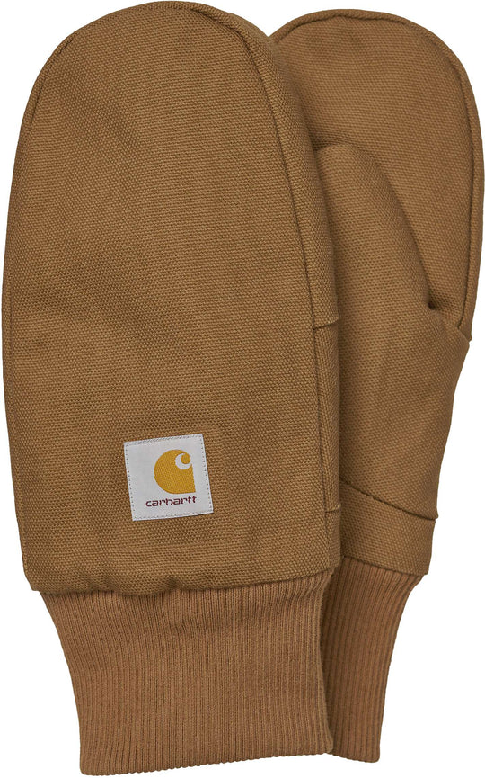  Carhartt Wip Guanti Carston Mitten Hamilton Brown Uomo Marrone