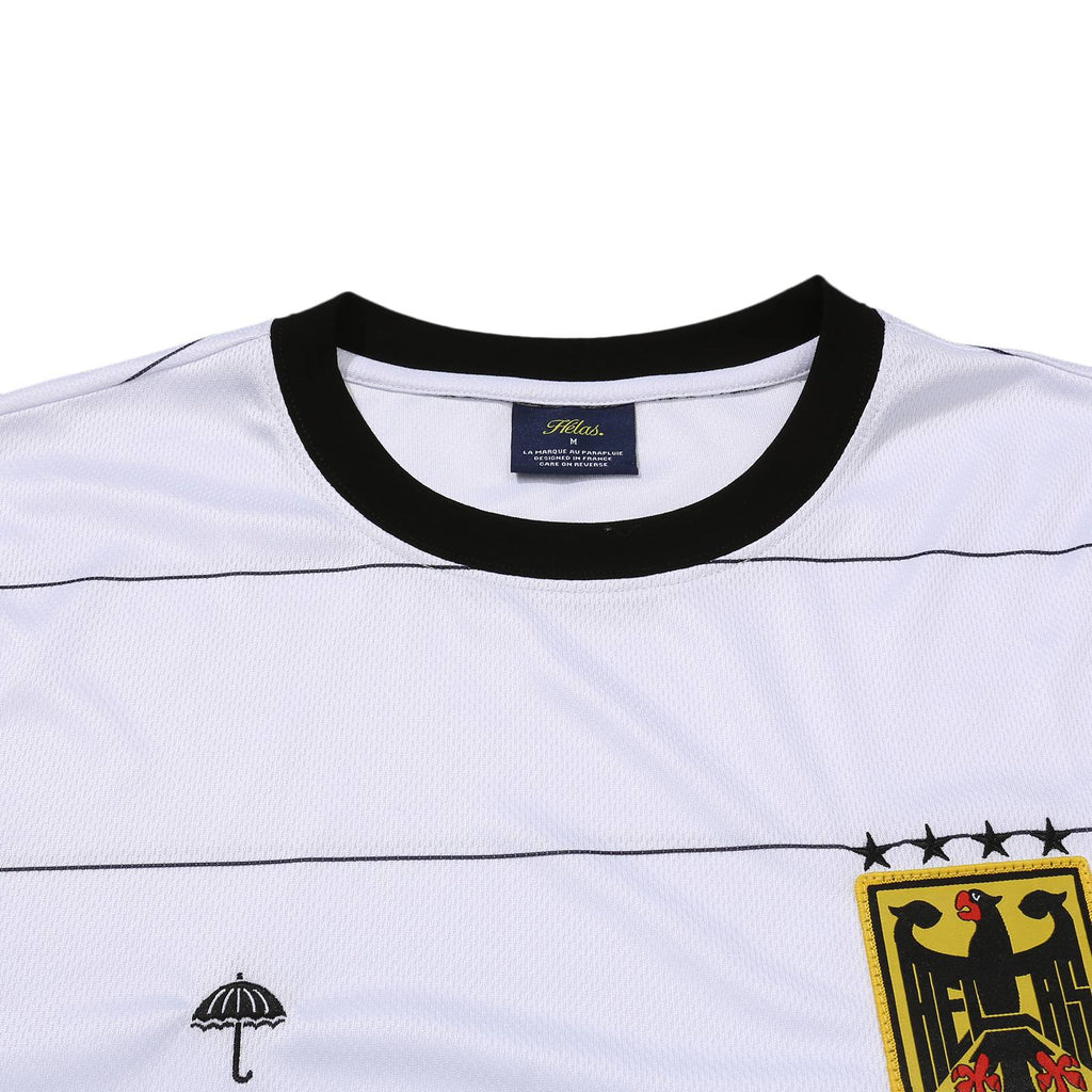  Helas Caps Helas T-shirt Germany Wc22 Football Jersey Bianco Uomo - 3