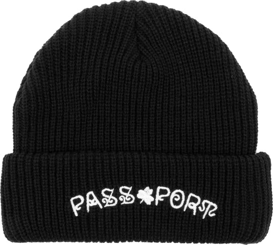  Pass-port Cappello Sham Beanie Black Uomo Nero