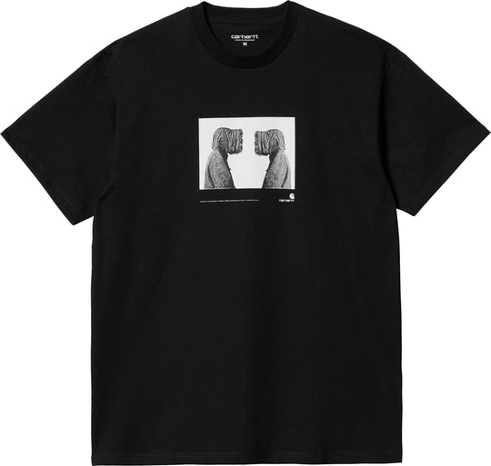  Carhartt Wip T-shirt Cold Tee Black Uomo Nero