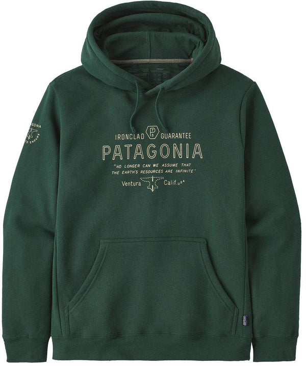 Patagonia felpa Forge Mark Uprisal Hoody Pinyon Green