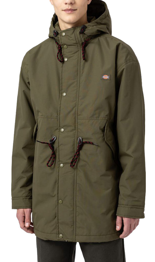  Dickies Giacca Glacier View Parka Military Uomo Verde