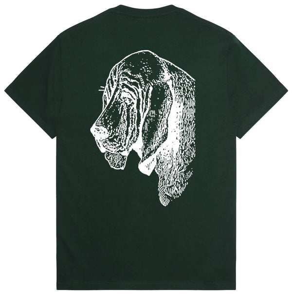 Pass-port t-shirt Blood Hound Tee Forest Green