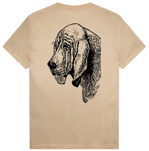 Pass-port t-shirt Blood Hound Tee Sand