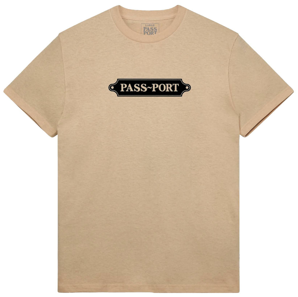 Pass-port T-shirt Blood Hound Tee Sand Beige Uomo - 2