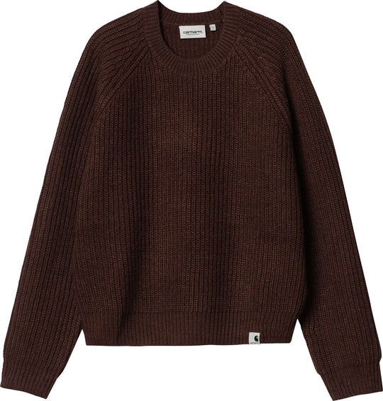  Carhartt Wip Maglione W Emma Sweater Ale Donna Marrone