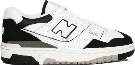  New Balance Scarpe Bb550 Nca Shoes White Black Rain Cloud Uomo Bianco
