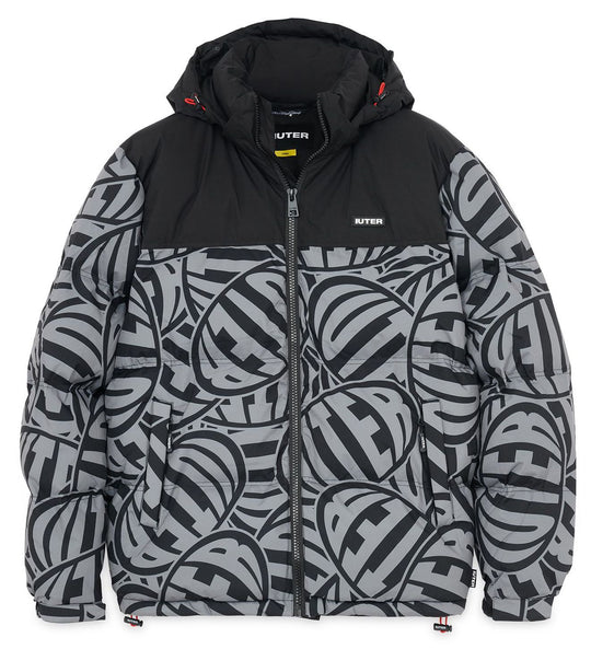  Iuter Giacca Hungry Puff Jacket Black Uomo Nero