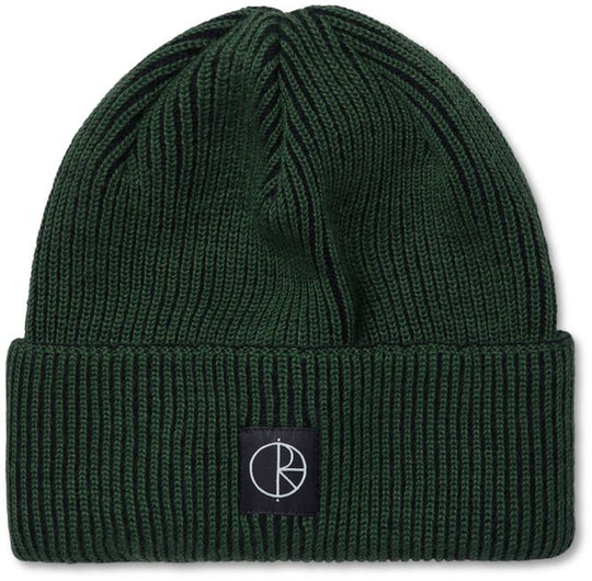  Polar Skate Co. Cuffia Lines Merino Beanie Dark Green Special_unisex Verde