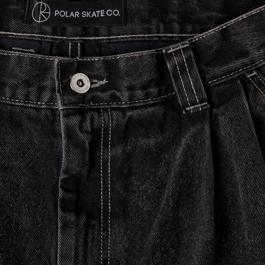  Polar Skate Co. Pantalone Grund Chinos Black Nero Uomo - 3