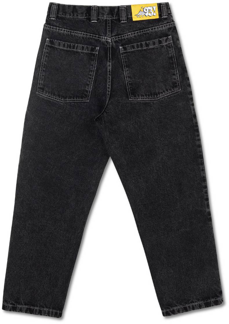  Polar Skate Co. Pantalone '93 Work Pants Washed Black Nero Uomo - 2