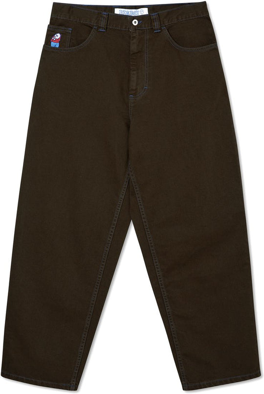  Polar Skate Co. Pantaloni Big Boy Jeans Brown Blue Uomo Marrone