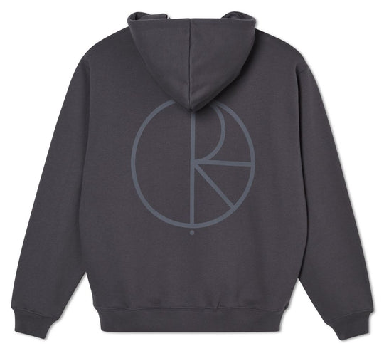  Polar Skate Co. Felpa Stroke Logo Hoodie Graphite Uomo Grigio