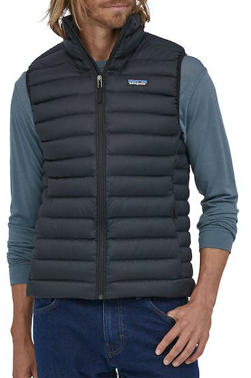  Patagonia Gilet M's Down Sweater Vest Black Uomo Nero
