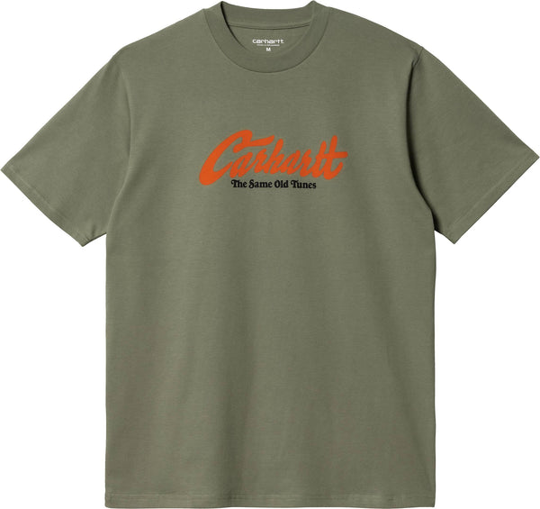 Carhartt Wip t-shirt S/S Old Tunes tee Dollar Green