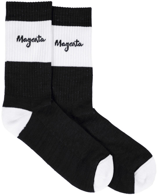  Magenta Skateboards Calze Brush Socks Black Uomo Nero