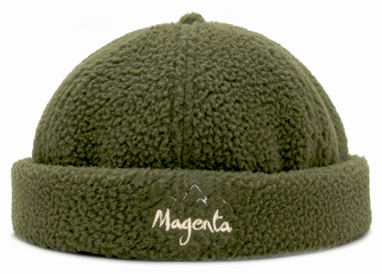  Magenta Skateboards Cuffia Sherpa Sailor Beanie Forest Green Uomo Verde