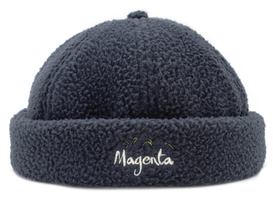  Magenta Skateboards Cuffia Sherpa Sailor Beanie Dark Charcoal Uomo Blue