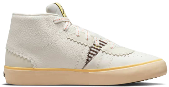  Jordan Series Mid Maison Chateau Rouge Sail Uomo Bianco