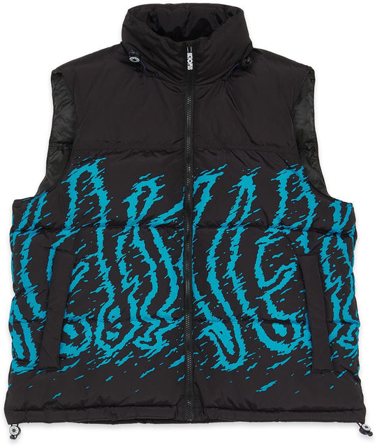  Octopus Gilet Fast Puff Vest Black Uomo Nero