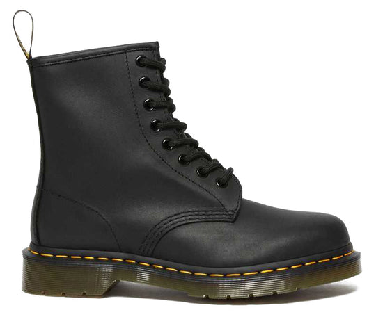  Dr. Martens Stivali 1460 Greasy Black Uomo Nero
