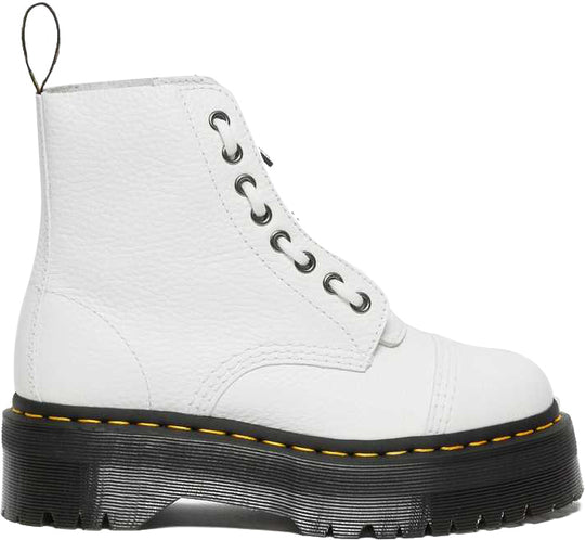 Dr. Martens Stivali Sinclair Milled Nappa White Donna Bianco