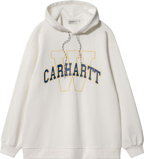 Carhartt Wip felpa W Hooded Grand Locker Sweat wax