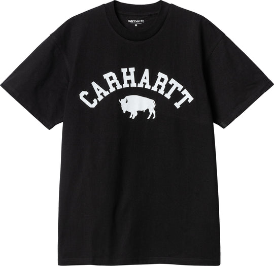  Carhartt Wip T-shirt S/s Locker Tee Black Uomo Nero