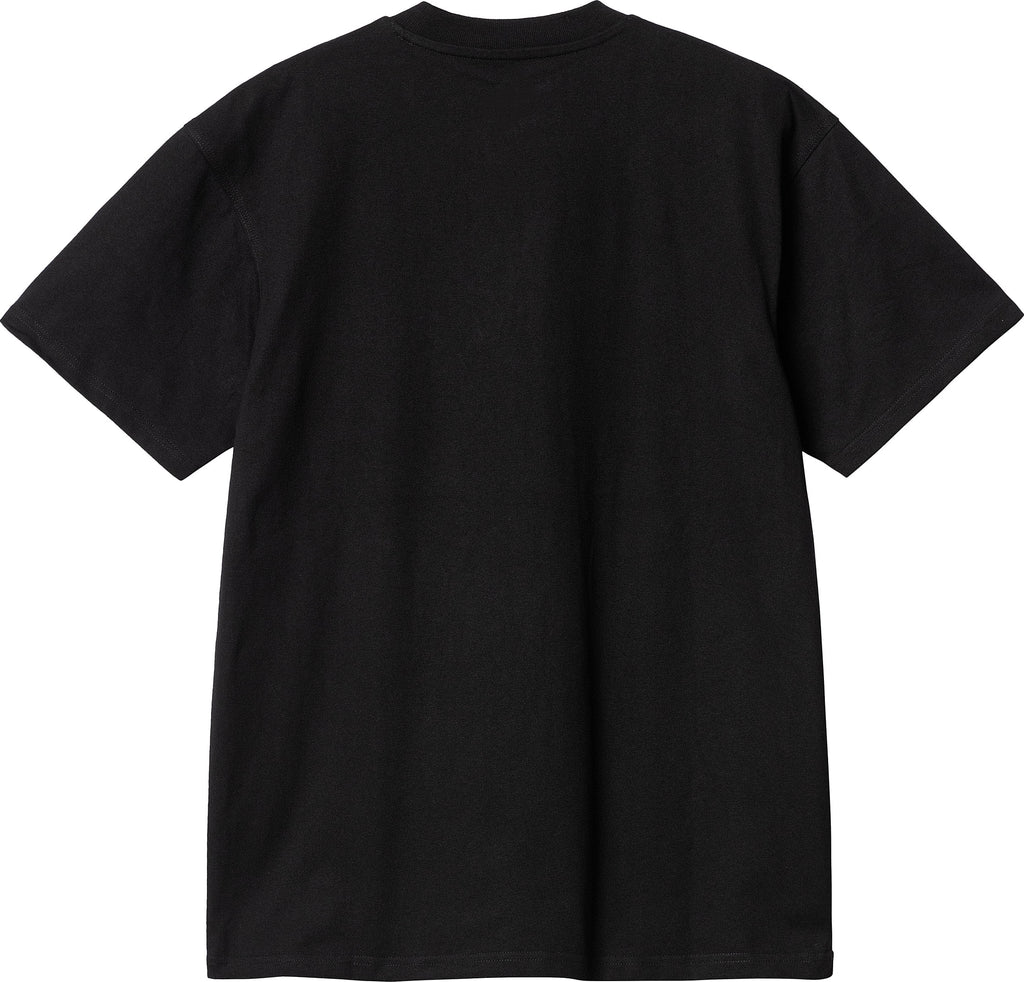  Carhartt Wip T-shirt S/s Locker Tee Black Nero Uomo - 2