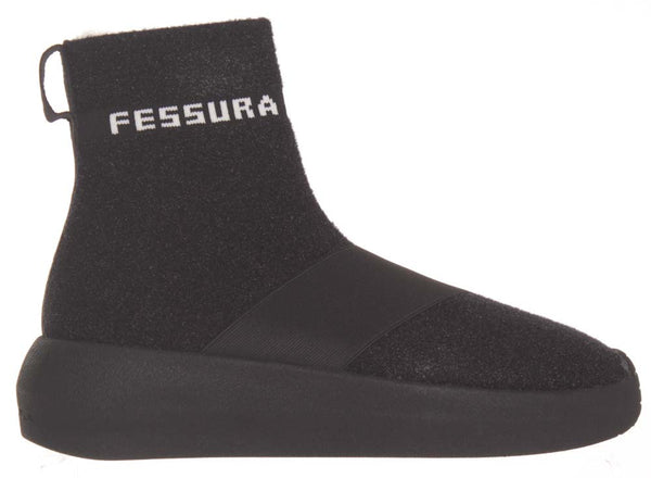 Fessura scarpe Hi-Twins Fur black