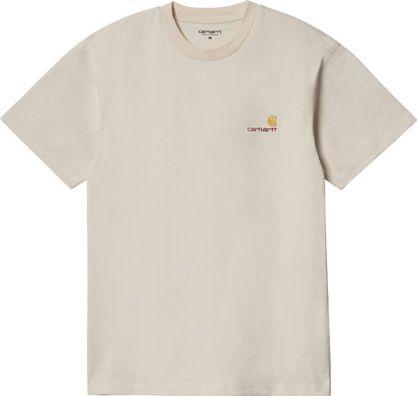 Carhartt Wip t-shirt S/S American Script tee natural