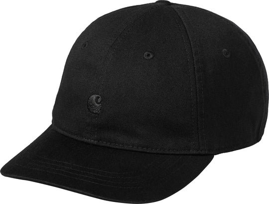  Carhartt Wip Cappello Madison Logo Cap Black Uomo Nero