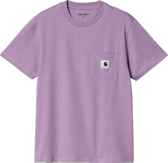  Carhartt Wip T-shirt W S/s Pocket Tee Violanda Donna