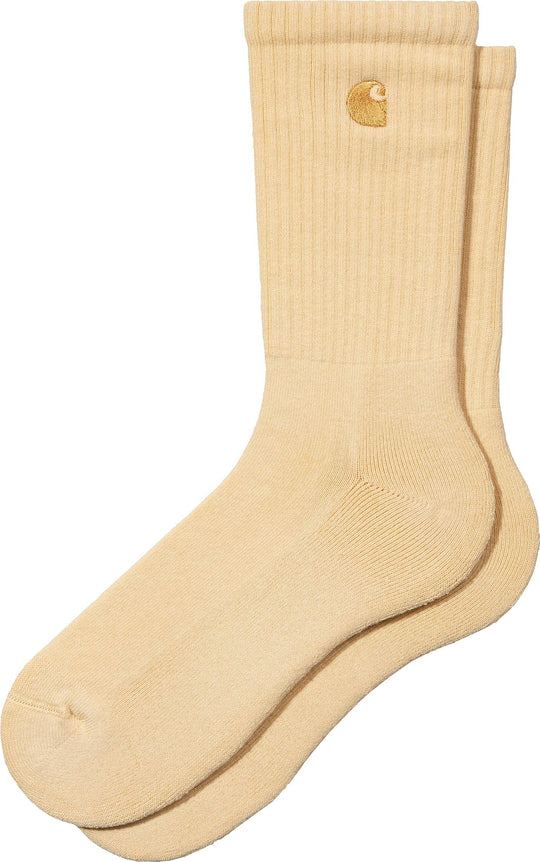  Carhartt Wip Calze Chase Socks Citron Gold Uomo Giallo