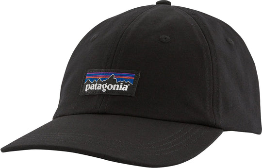  Patagonia Cappello P-6 Label Trad Cap Black Uomo Nero
