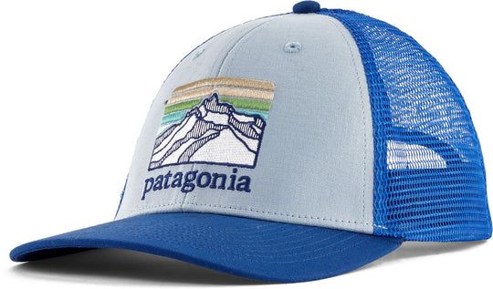  Patagonia Cappello P-6 Logo Lopro Trucker Steam Blue Hat Special_unisex