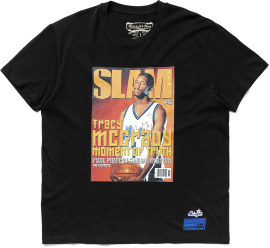  Mitchell & Ness T-shirt Nba Slam Tee Magic Tracy Mcgrady Mitchell E Ness Uomo Nero