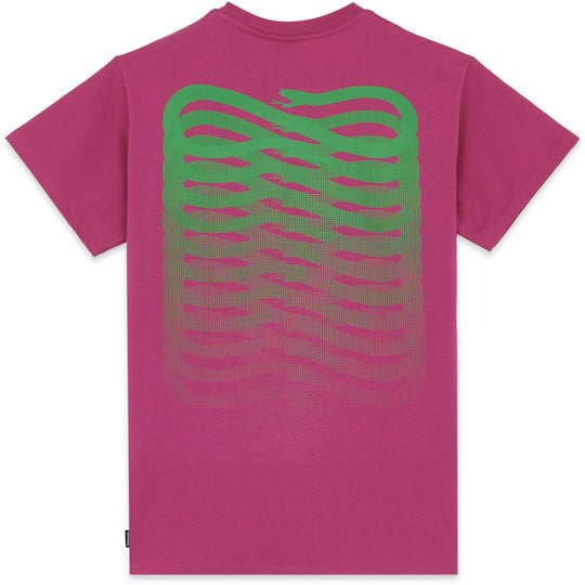  Propaganda T-shirt Ribs Tee Purple Uomo Rosa