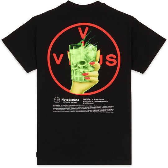  Propaganda T-shirt Virus Tee Black Uomo Nero