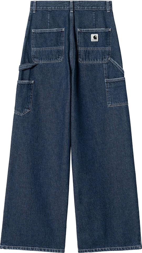 Carhartt Jeans W Jens Pant Organic Cotton Blue Stone Washed Carhartt Wip Donna