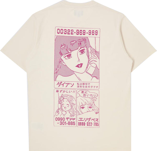 Edwin t-shirt Phone Love TS whisper white